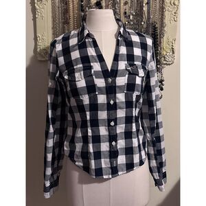Hollister Buffalo Plaid Button Down Shirt